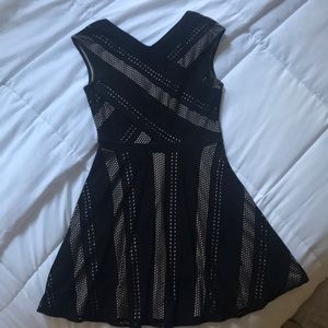BCBG Black/Cream Dress